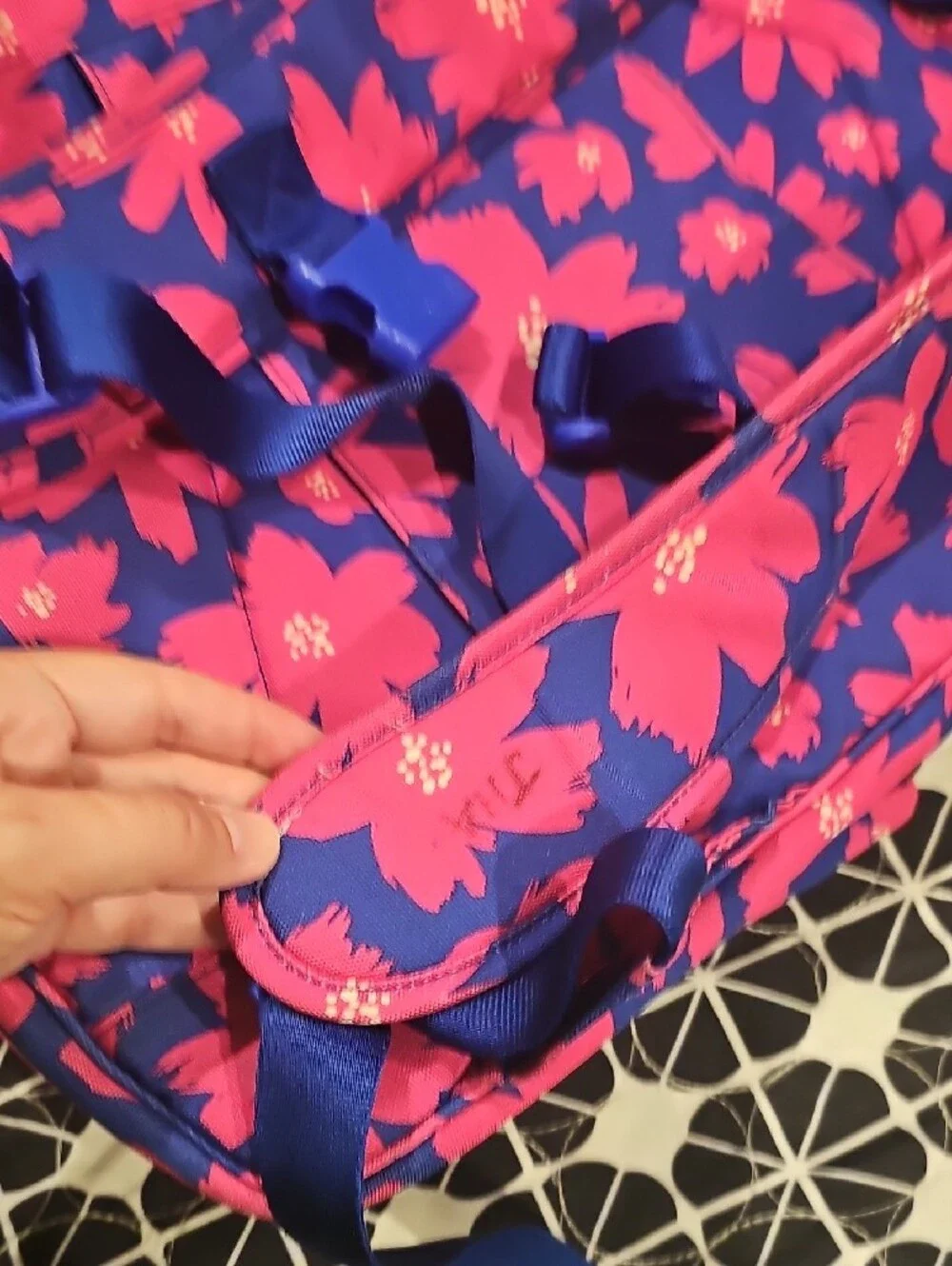 Vera Bradley Pink Floral Backpack
